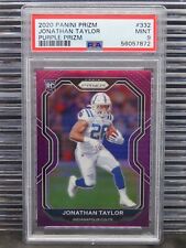 Used, 2020 Prizm Jonathan Taylor Purple Prizm Rookie RC #061/125 PSA 9 Colts MINT V974 for sale  Shipping to Ireland
