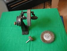 Vintage  Hand Cranked Grinding Wheel - Bench Grinder - Small for sale  Shipping to South Africa