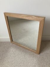 Oak framed mirror for sale  READING