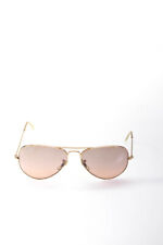 Gafas de sol Ray Ban RB 3025 chapadas en oro metal polarizado grandes degradado aviador segunda mano  Embacar hacia Argentina