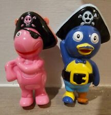 Figuras piratas Uniqua y Pablo de The Backyardigans RARAS Y USADAS segunda mano  Embacar hacia Argentina