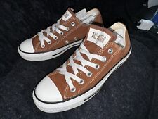 Converse All Star Chuck Taylor Low Top Tennis Shoes Mens US 6 Brown Lace for sale  Shipping to South Africa