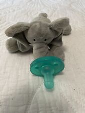 Chupeta WUBBANUB cinza elefante bebê chupeta Binkey 0-6 meses comprar usado  Enviando para Brazil