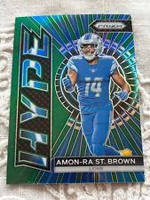 2023 Prizm - Amon-Ra St. Brown - HYPE VERDE PRIZM #H-9 Leones, usado segunda mano  Embacar hacia Argentina