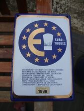 Plaque émaillée euro d'occasion  Charleville-Mézières