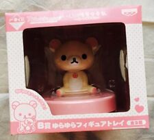 Bandeja figura Rilakkuma Korilakkuma SanX personaje corazón de oso blanco Kawaii rara segunda mano  Embacar hacia Argentina