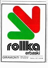 Rollka erbaski. advertising usato  Italia