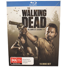 Usado, Blu-ray The Walking Dead Temporadas Completas 1-4 Série de TV 15 DVDs Box Set 2014 R4 comprar usado  Enviando para Brazil