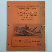 Massey harris clipper d'occasion  Expédié en Belgium