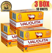 VAUQUITA CLÁSICA DULCE DE LECHE BAR - CAJA DE 18 UNIDADES (3 CAJAS) segunda mano  Argentina 