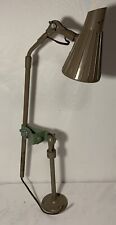 Luminária de bancada industrial articulada vintage verde claro e marrom comprar usado  Enviando para Brazil