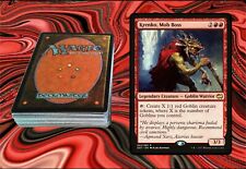 KRENKO, MOB BOSS EDH COMMANDER DECK Magic the Gathering MTG 100 cards - GOBLINS, used for sale  Shipping to South Africa