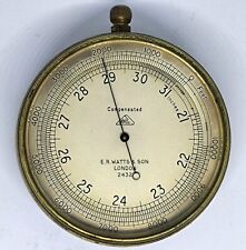 Antique pocket aneroid for sale  Shipping to Ireland