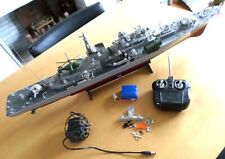 31" Remote Control RC HT 2879 Boat Army Royal Navy Destroyer Smasher Battle Ship for sale  Shipping to South Africa