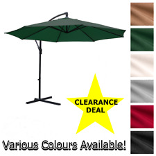 Clearance garden parasol for sale  IPSWICH