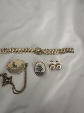 Lot scrimshaw jewelry for sale  Taunton