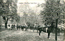 Cartão postal de 1920 cavaleiros em massa em The Row Hyde Park Londres comprar usado  Enviando para Brazil