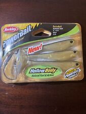 Berkley Powerbait Hollow Barriga Swimbait Kit Rig Soft Paddle Tail Engate 5" 3ct comprar usado  Enviando para Brazil