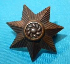 BOER WAR SOUTH AFRICA ARMY BRONZE COLLAR BADGE 19th CENTURY for sale  Shipping to South Africa
