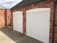 Used, GARAGE DOOR 7FT X7FT ELECTRIC ROLLER  INSULATED WHITE EX DISPLAY for sale  Shipping to South Africa