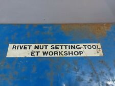 Used, Bollhoff BRK 10 Rivet Nut Setting Tool for sale  Shipping to South Africa