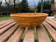 Vintage bamboo bowl for sale  New Milford