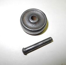 VINTAGE EARLY SINGER TREADLE SEWING MACHINE CAST BASE WHEEL, 1/2" WIDE, PIN/AXLE for sale  Shipping to Canada