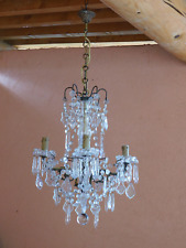 Lustre ancien pampilles d'occasion  France