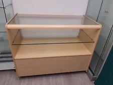 Glass display cabinet for sale  BRAINTREE