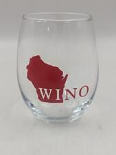 Wino wisconsin stemless for sale  Cedarburg