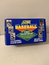 1992 score baseball for sale  Hightstown