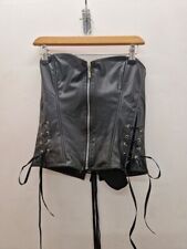 Faux leather corset for sale  BODMIN