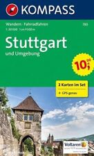 Kompass wanderkarte stuttgart gebraucht kaufen  Eggenstein-Leopoldshafen