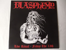Usado, BLASPHEMY -Live Ritual-Friday The 13th 2001 Original Nuclear War Black Metal LP comprar usado  Enviando para Brazil