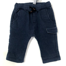 Usado, Calça Zara bebê menino tamanho 3-6 meses 68 cm azul cinza cordão cintura comprar usado  Enviando para Brazil