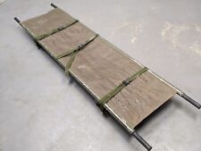 Used, British Army Folding Aluminium Stretcher Emergency Search & Rescue - Camp Bed for sale  Shipping to South Africa