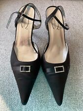 Wedding shoes black for sale  STOKE-ON-TRENT