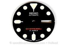 Dial for Seiko 7S26-0020 SKX007 divers with (weak) luminous indicators segunda mano  Embacar hacia Argentina
