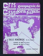 Affiche originale danse d'occasion  Nantes-
