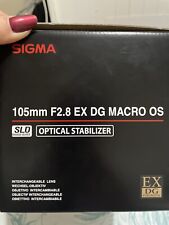 Sigma 105mm 2.8 for sale  READING