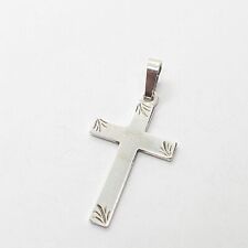Pingente de barras vintage prata pura 999 simples charme religioso cristão comprar usado  Enviando para Brazil