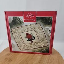 Rebite perfurado Lenox Winter Greetings 7,5" Cardinal Holiday Hot Pad na caixa comprar usado  Enviando para Brazil