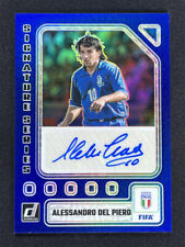 2023-24 Panini Donruss FIFA Alessandro Del Piero Azul Signature Series Automático/99 segunda mano  Embacar hacia Argentina