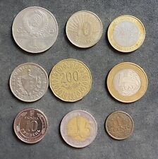 Lotto monete mondiali usato  Roma