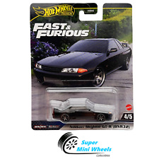 Hot Wheels Fast & Furious Nissan Skyline GT-R R32 Black for sale  Shipping to South Africa