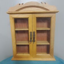 Wood curio cabinet for sale  Tracy