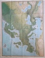 Carta geografica mappa usato  Trieste