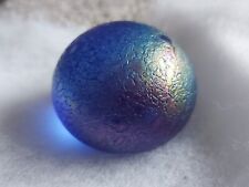 Iridescent blue glass for sale  WIGAN