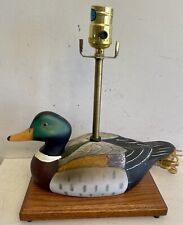 Abajur Duck Decoy pato pato trabalho cabine rústica cerâmica vintage comprar usado  Enviando para Brazil