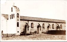 Cartão postal fotográfico RPPC Mission Santa Ines Ynez Inez, Solvang Califórnia- c1924-1949, usado comprar usado  Enviando para Brazil